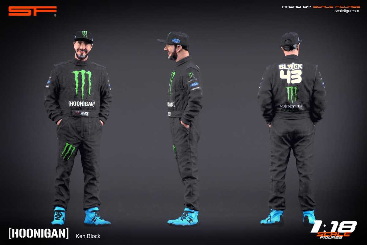 1:18 KenBlock Figur ohne AUTO !!